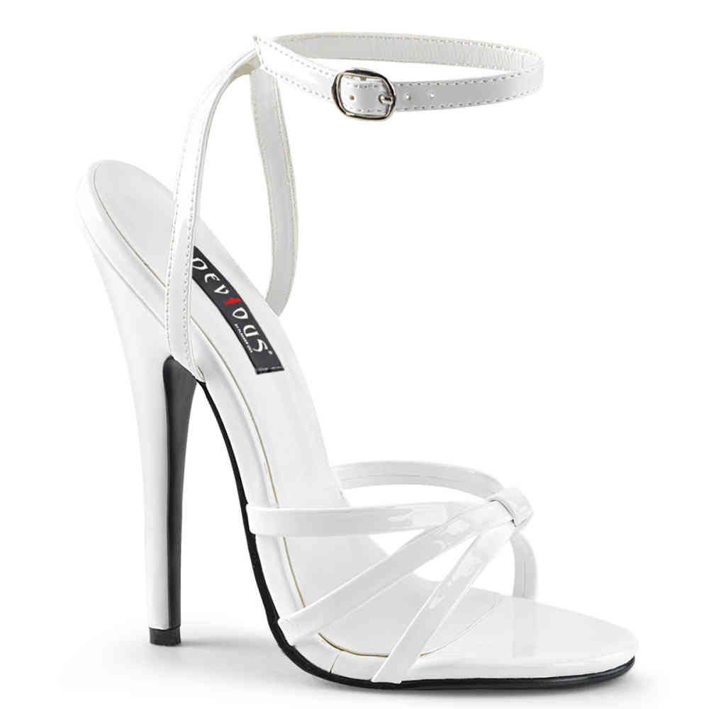 Devious - DOMINA108 Talons hauts - Chaussures de pole dance - Blanc Product image